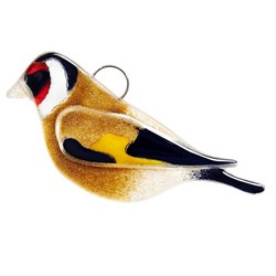 Chardonneret élégant (verre)